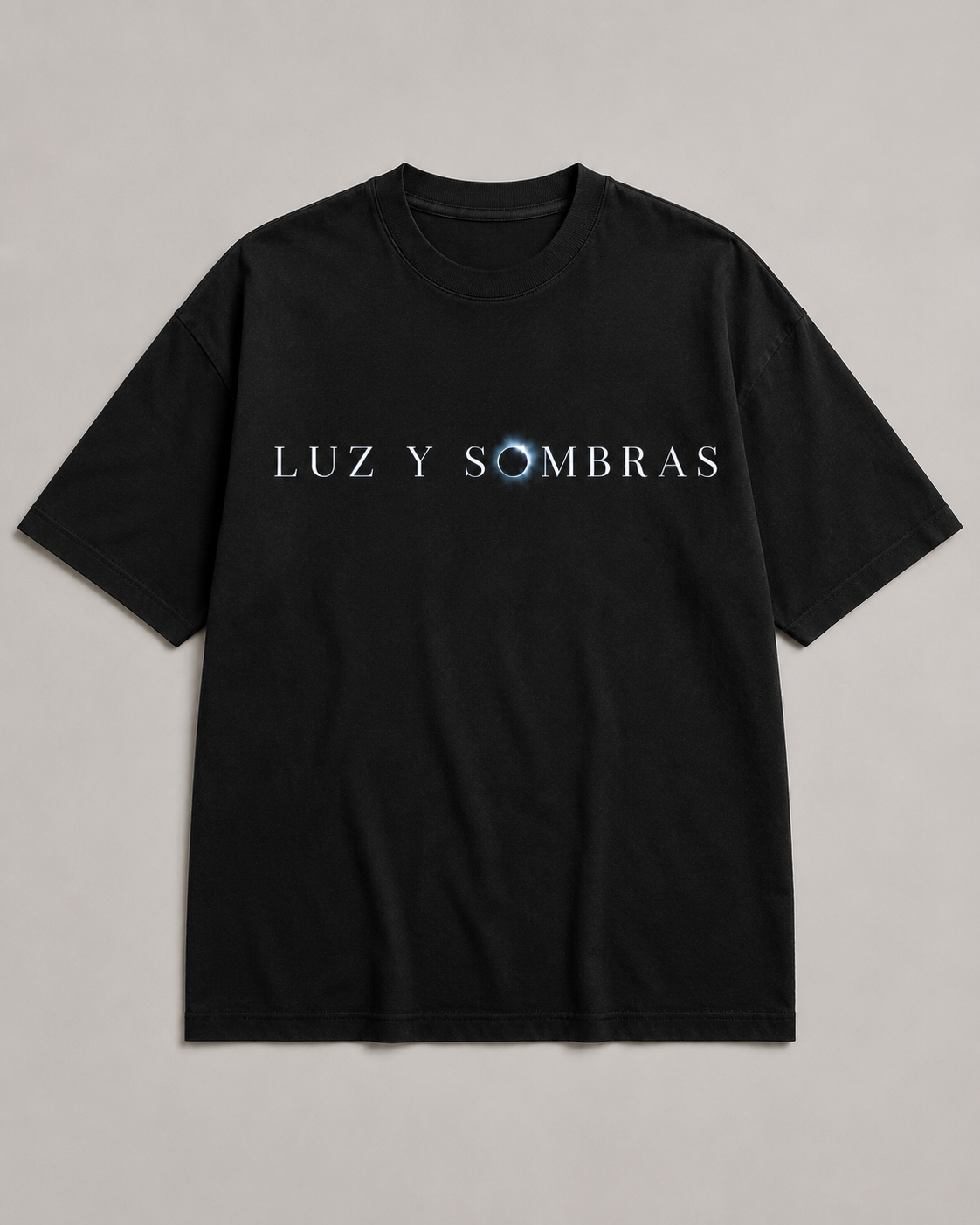 Camiseta Oficial — Luz y Sombras Logo Edition